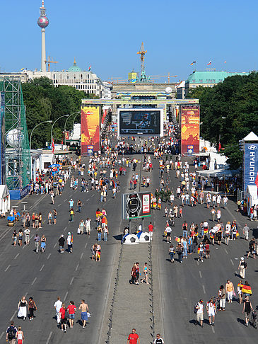 Foto Fanmeile am Brandenburger Tor