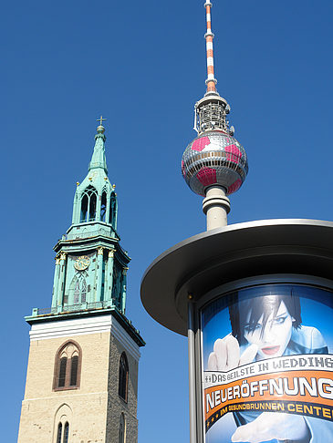 Fernsehturm und Marienkirche