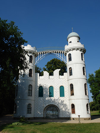 Fotos Schloss auf der Pfaueninsel