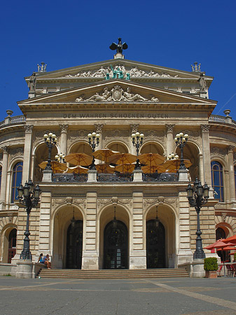 Alte Oper mit Opernplatz Fotos