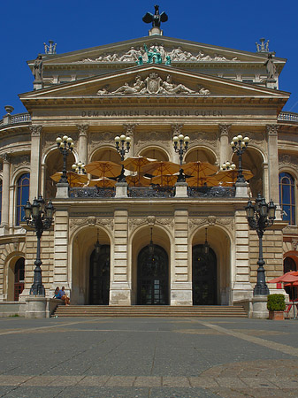 Foto Alte Oper mit Opernplatz - Frankfurt am Main