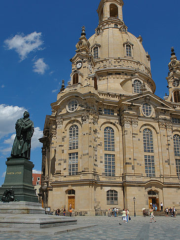 Fotos Frauenkirche und Lutherdenkmal