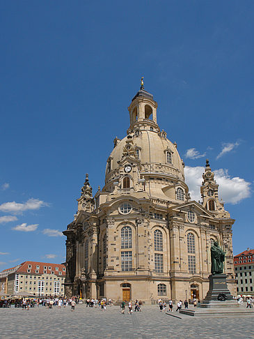 Foto Frauenkirche und Neumarkt - Dresden