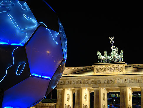 Foto Brandenburger Tor bei Nacht