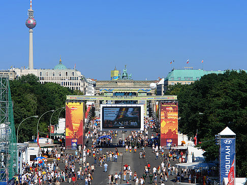 Fanmeile am Brandenburger Tor Foto 