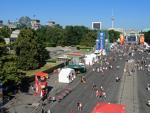 Fanmeile am Brandenburger Tor Foto 