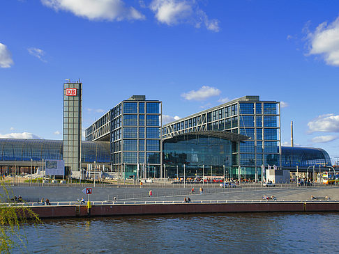 Foto Blick auf den Hauptbahnhof - Berlin