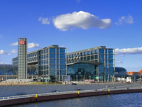 Blick auf den Hauptbahnhof Foto 