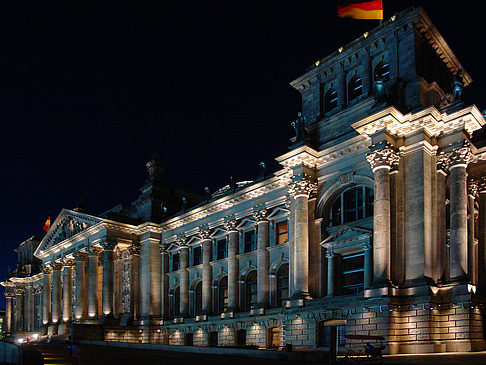 Fotos Reichstag bei Nacht