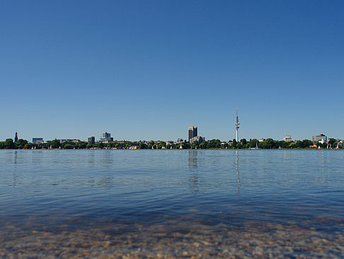 Fotos Badestrand an der Außenalster