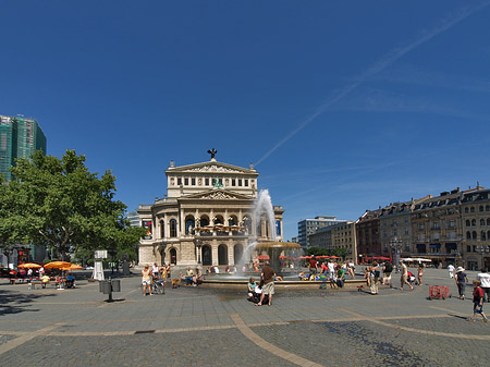 Fotos Alte Oper mit Häusern | Frankfurt am Main