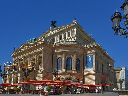 Fotos Oper mit Laterne | Frankfurt am Main