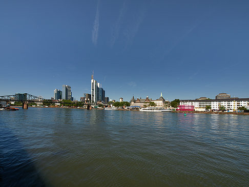 Foto Blick über den Main - Frankfurt am Main