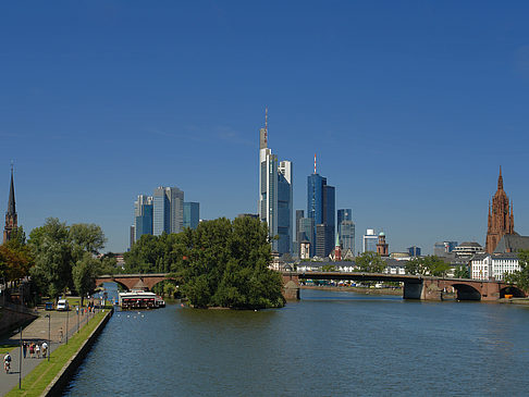 Blick von Obermainbrücke Foto 