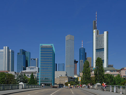 Skyline von Frankfurt Foto 