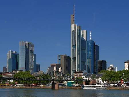 Skyline von Frankfurt Foto 