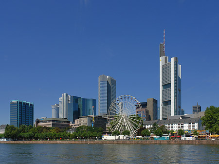 Foto Skyline von Frankfurt - Frankfurt am Main