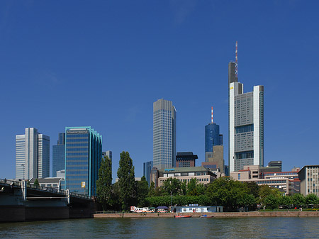 Foto Skyline von Frankfurt - Frankfurt am Main