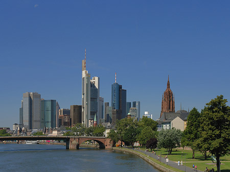 Skyline von Frankfurt