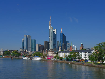 Skyline von Frankfurt Foto 