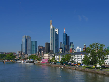 Foto Skyline von Frankfurt