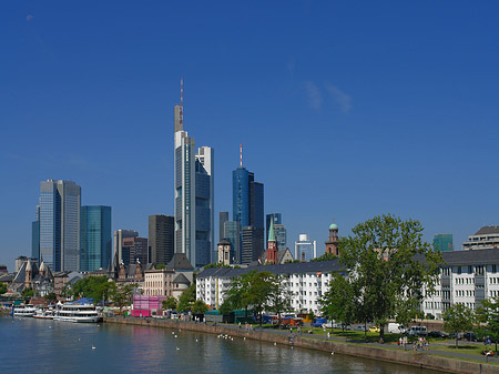 Foto Skyline von Frankfurt