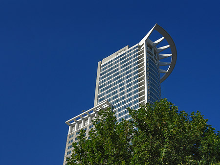 Foto Westendtower mit Baum