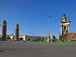 Fotos Monumentaler Brunnen im Kreisverkehr | Barcelona