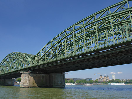 Foto Hohenzollernbrücke - Köln