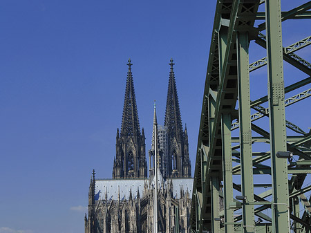 Fotos Hohenzollernbrücke beim Kölner Dom