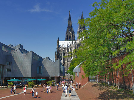 Weg zum Kölner Dom Fotos