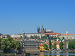 Blick auf die Burg Foto 